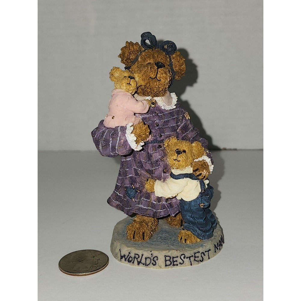 Boyds‎ Bears Mom Bearstone World's Bestest Agatha Christie